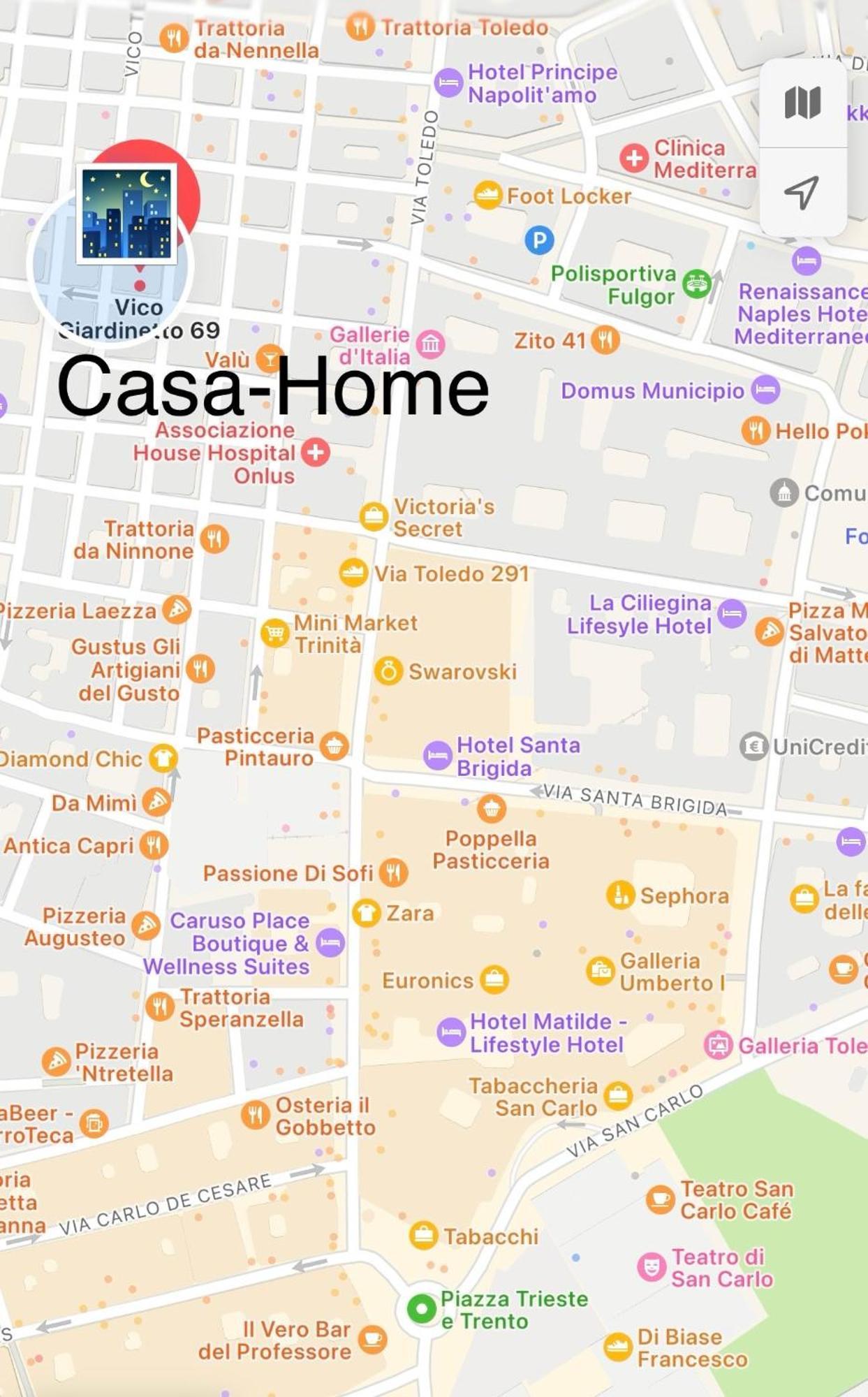 ナポリLa Casa Di Sarah Aspetta Voiアパートメント エクステリア 写真